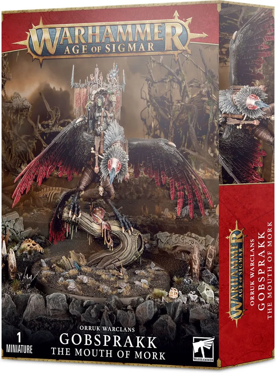 Games Workshop Orruk Warclans Gobsprakk the Mouth of Mork
