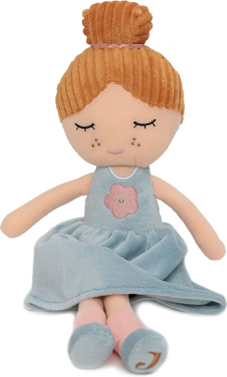 Jollein Knuffelpop Flowergirl Rose 32cm