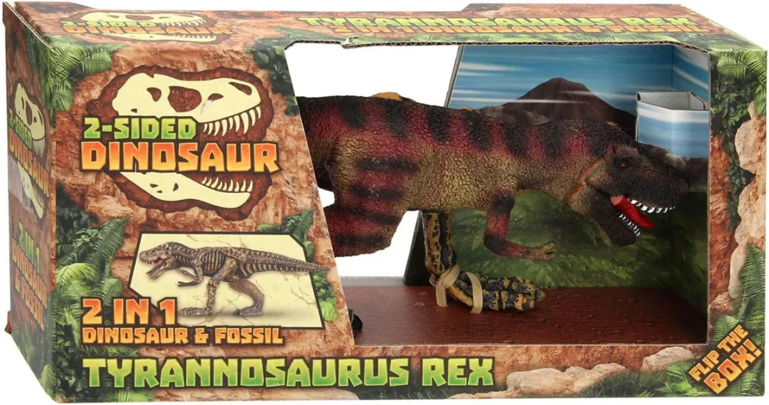 Johntoy Dierenwereld Dinosaurus 2-delig Multicolor
