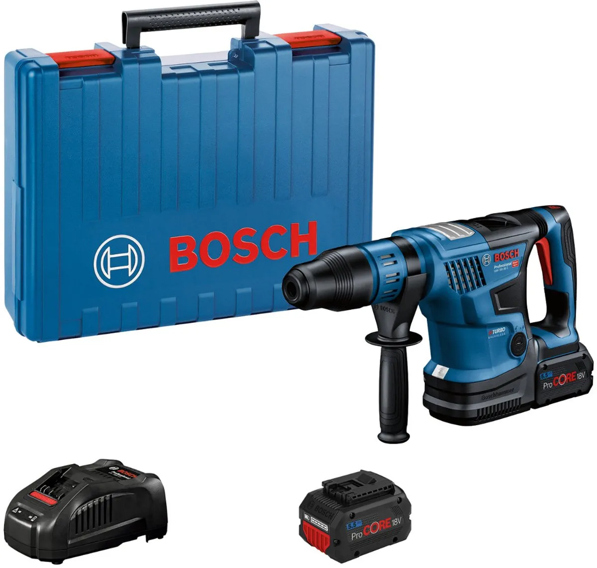 Bosch Professional GBH 18V-36 C Accuboormachine - 2x 5.5Ah accu's
