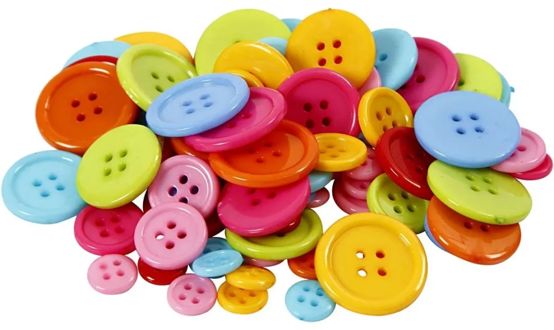Creativ Company Knopen Mix - Multicolor - 500gr