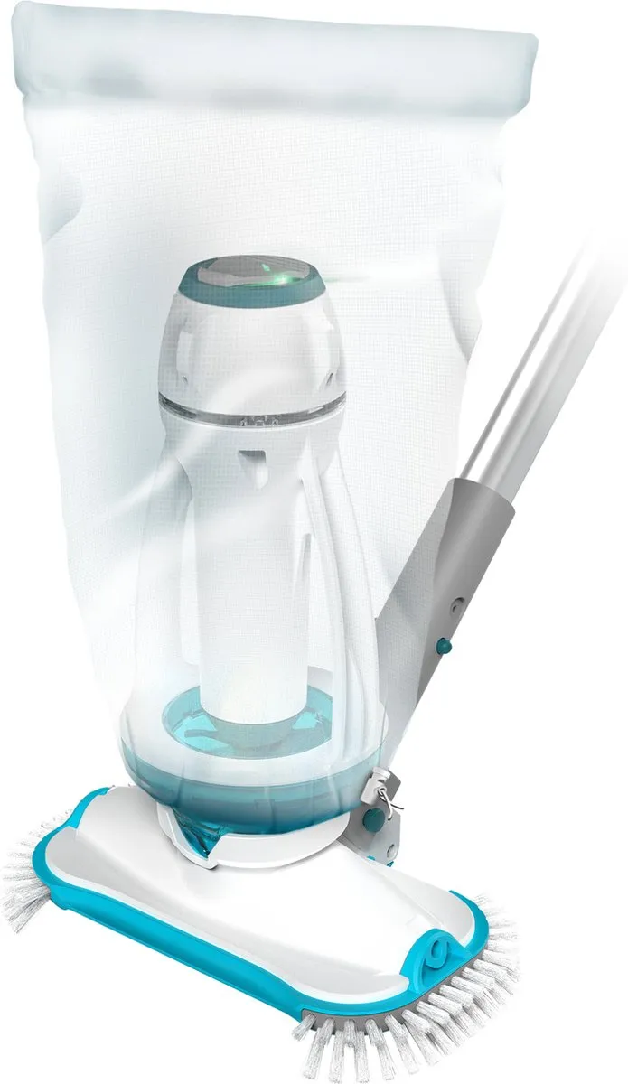 Kokido Telsa Powerblade 20 Elektrische Zwembadstofzuiger EV18CBX/24/EU - 4.3L - Wit