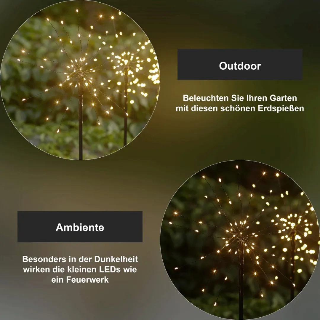 Star Trading Ground Spike Vuurwerk Outdoor Set van 3