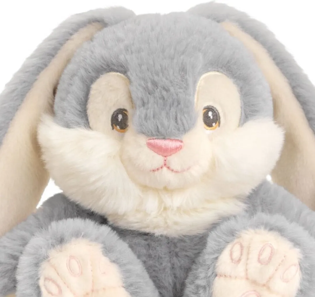Keel Toys Pluche Konijn/Haas Knuffel - Grijs - 15 cm