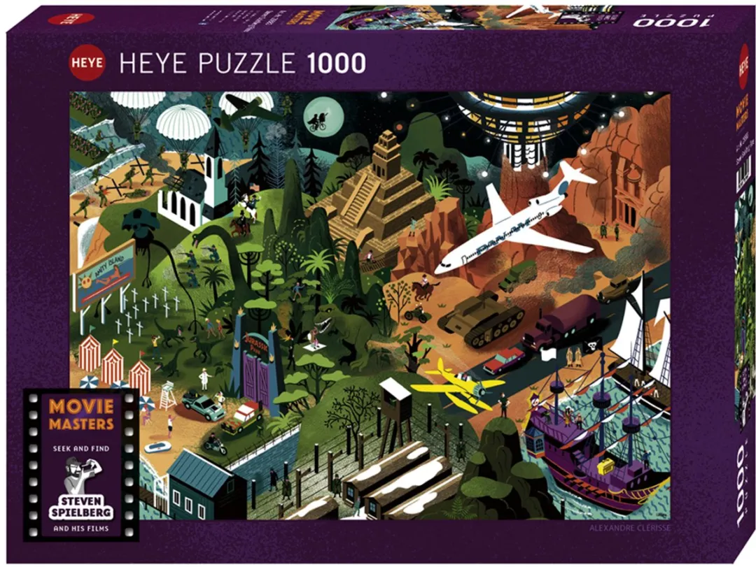 Heye Steven Spielberg Films Puzzel 1000 Stuks - Meerkleurig