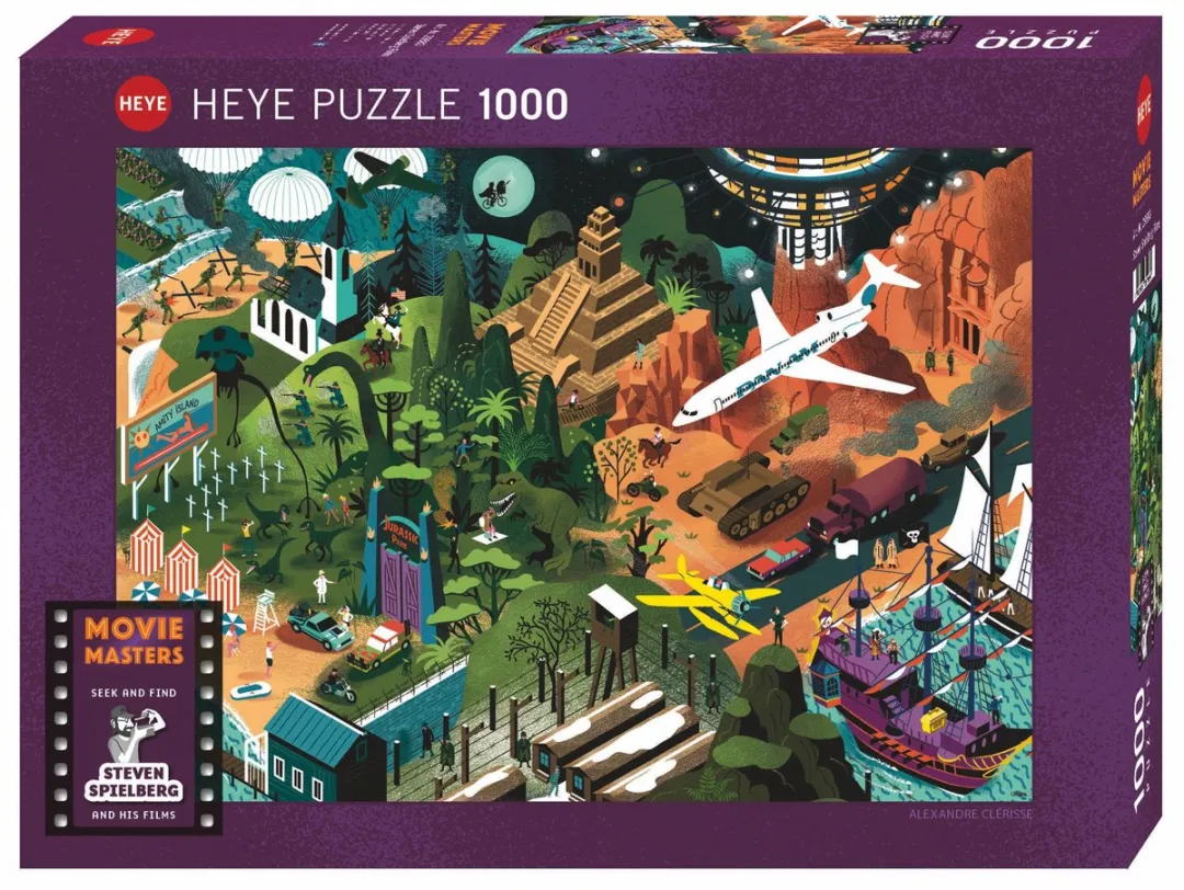 Heye Steven Spielberg Films Puzzel 1000 Stuks - Meerkleurig