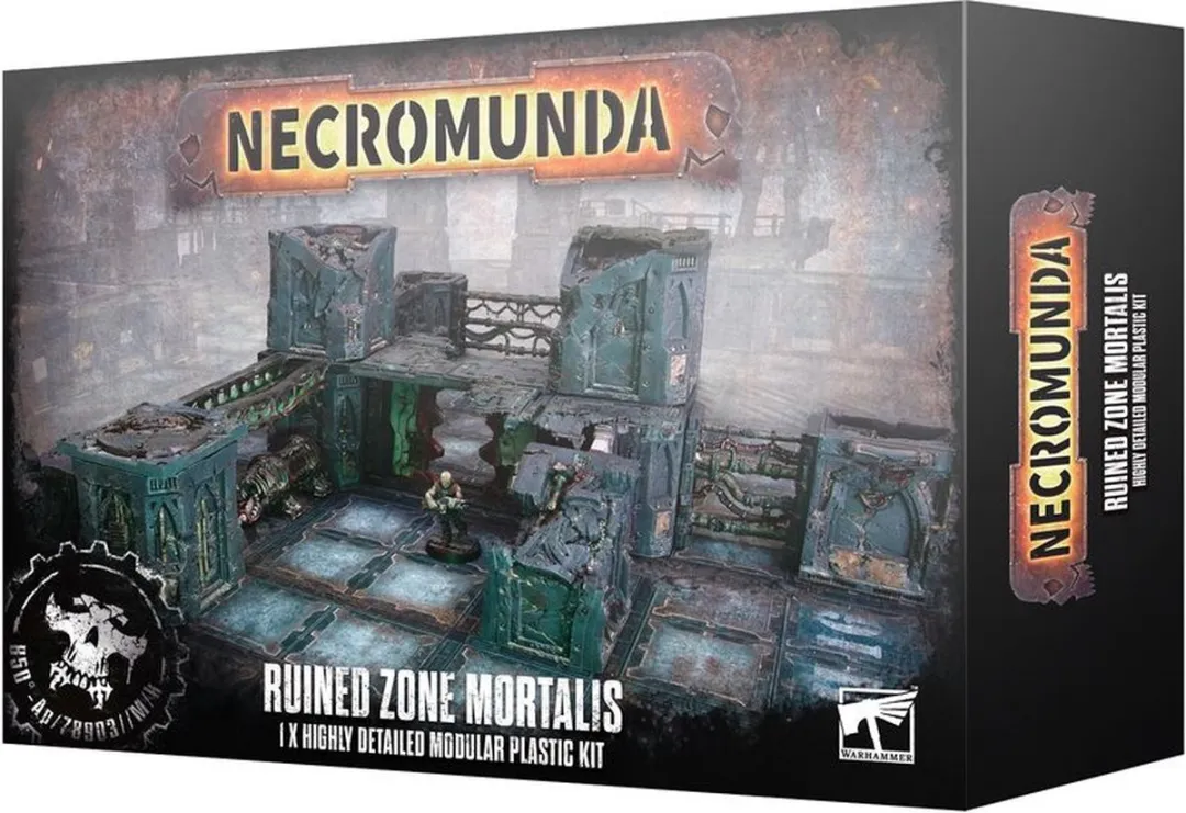 Games Workshop Necromunda Ruined Zone Mortalis 301-43 - Meerkleurig