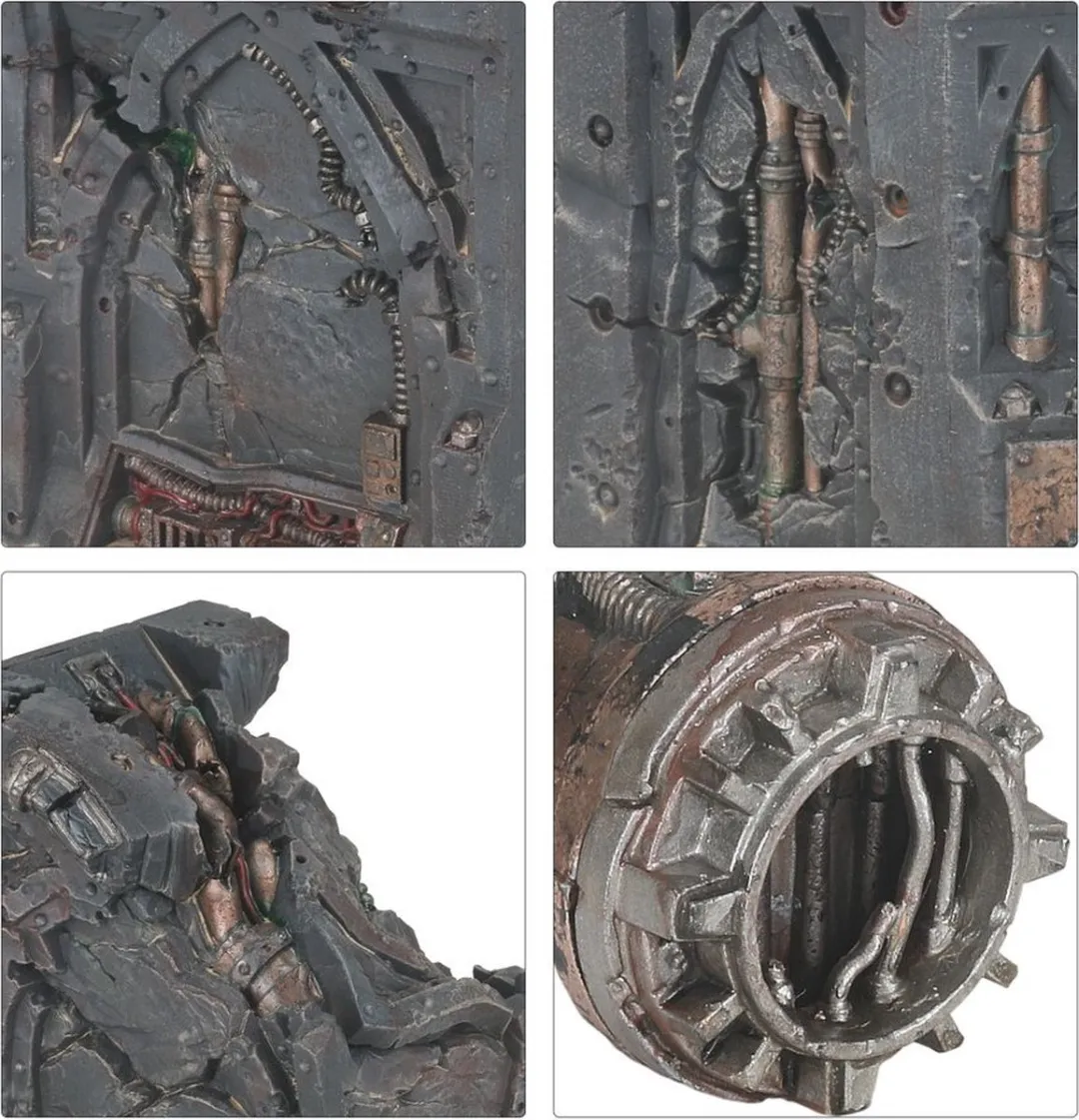 Games Workshop Necromunda Ruined Zone Mortalis 301-43 - Meerkleurig