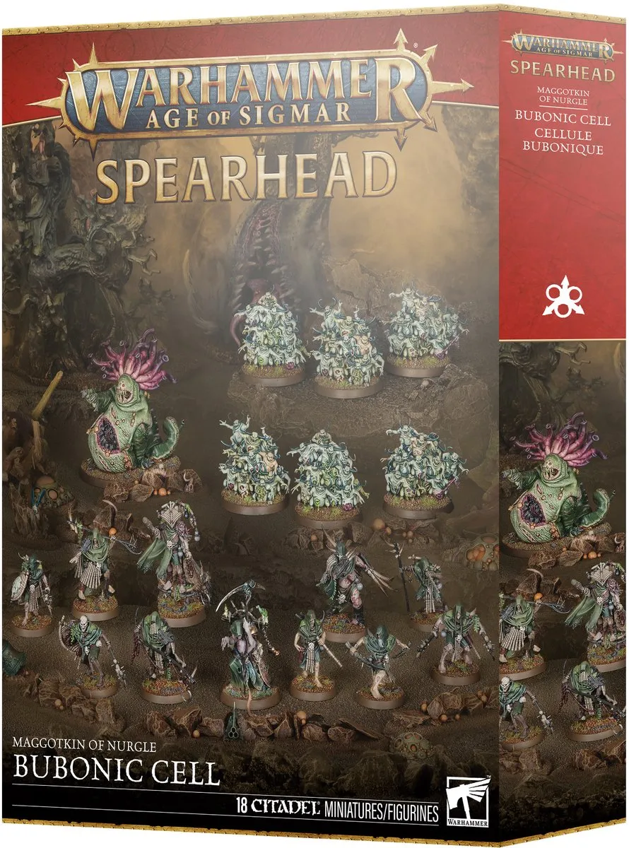 Games Workshop Spearhead Maggotkin of Nurgle Bubonic Cell