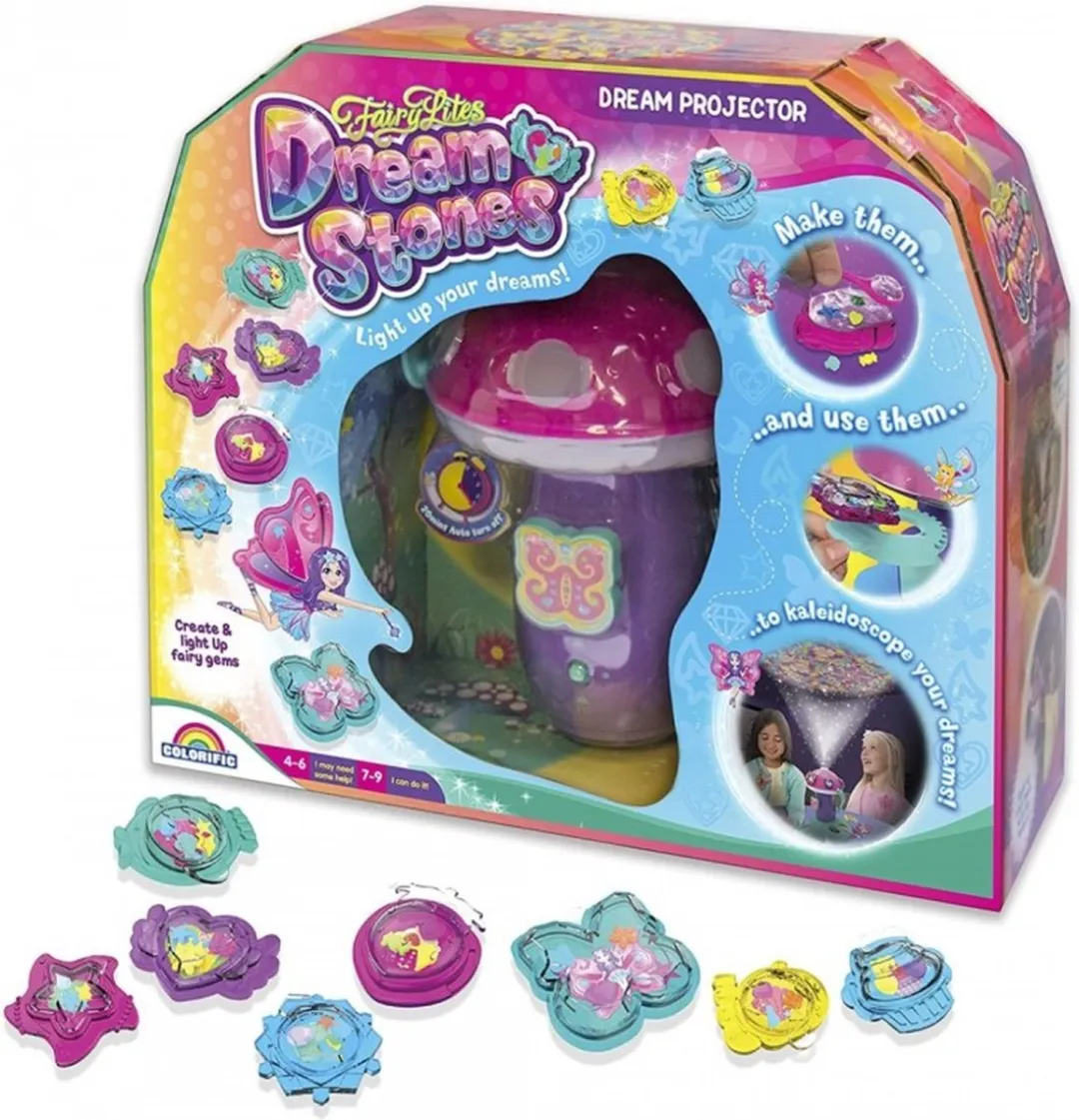 Mookie Toys Fairy Lites Dream Stones Projector
