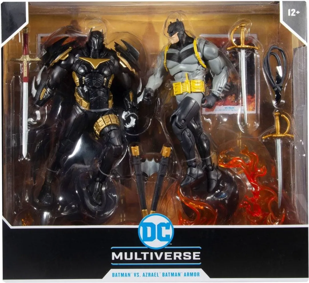 McFarlane Toys DC Multiverse Batman vs Azrael Batman Armor - 18cm - Multicolor