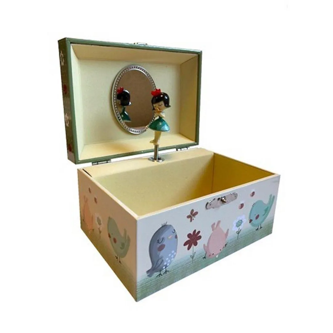 Simply for Kids Muziekdoosje Appelboom - Dansend Meisje Groen