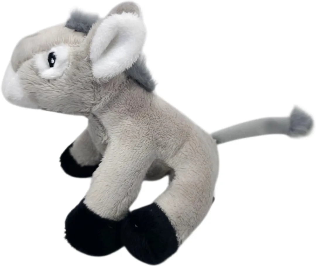 Unitoys Mini Animals Ezel - Grijs 12cm