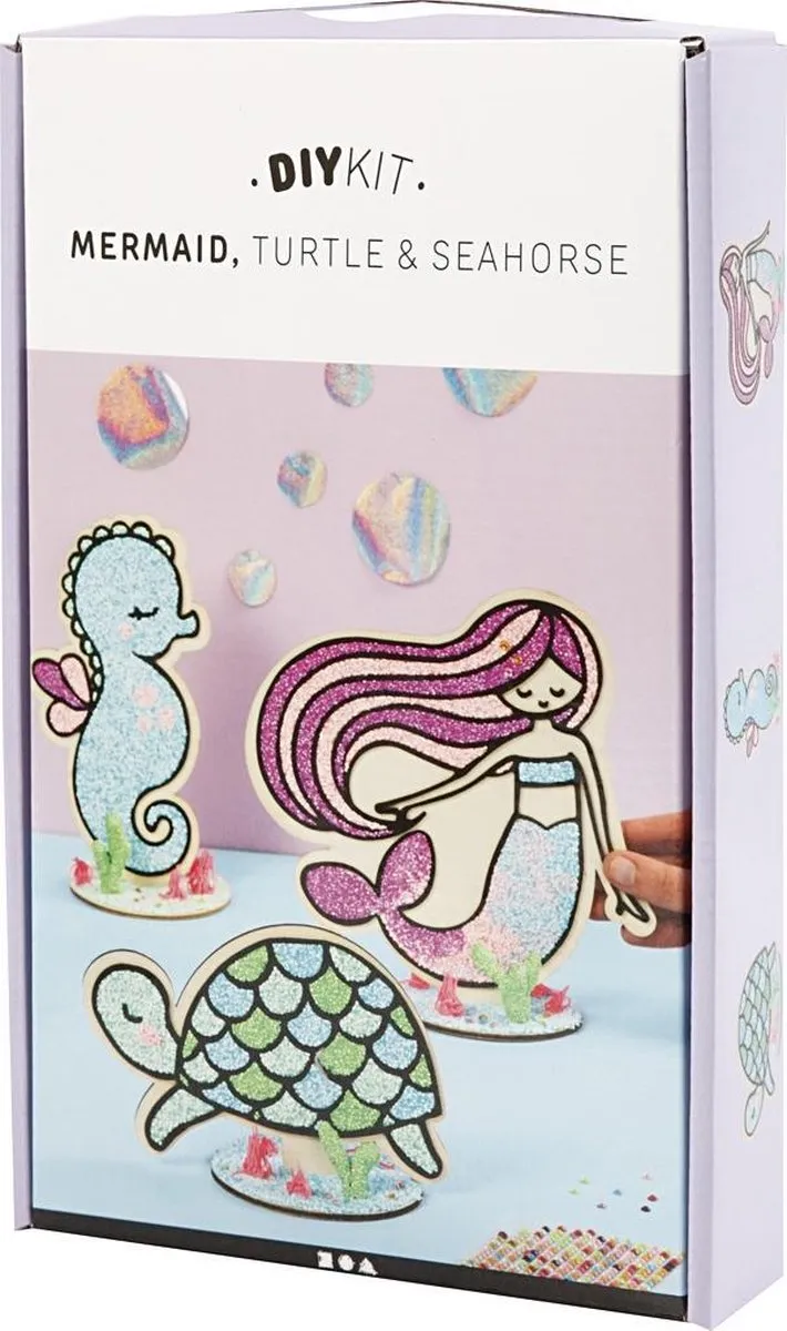 Foam Clay Zeemeermin Multicolor - 1 Stuk
