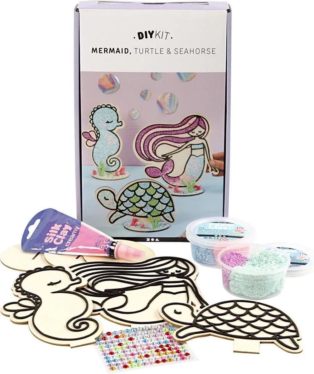 Foam Clay Zeemeermin Multicolor - 1 Stuk