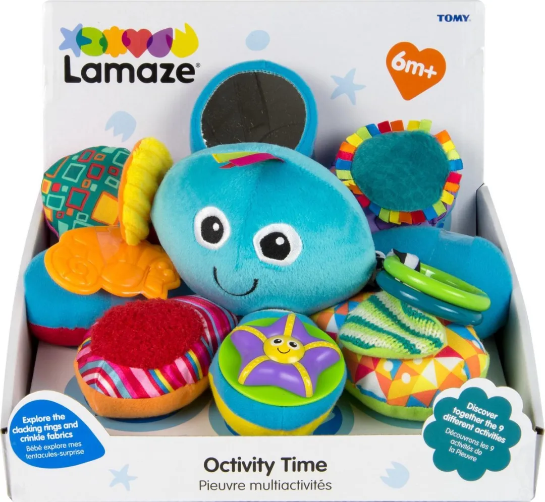 Lamaze Speelinktvis Educatief Babyspeelgoed - Blauw