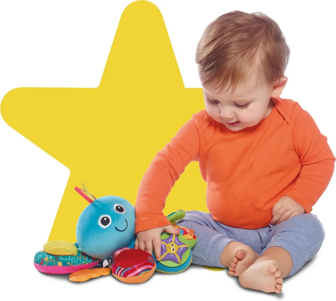 Lamaze Speelinktvis Educatief Babyspeelgoed - Blauw