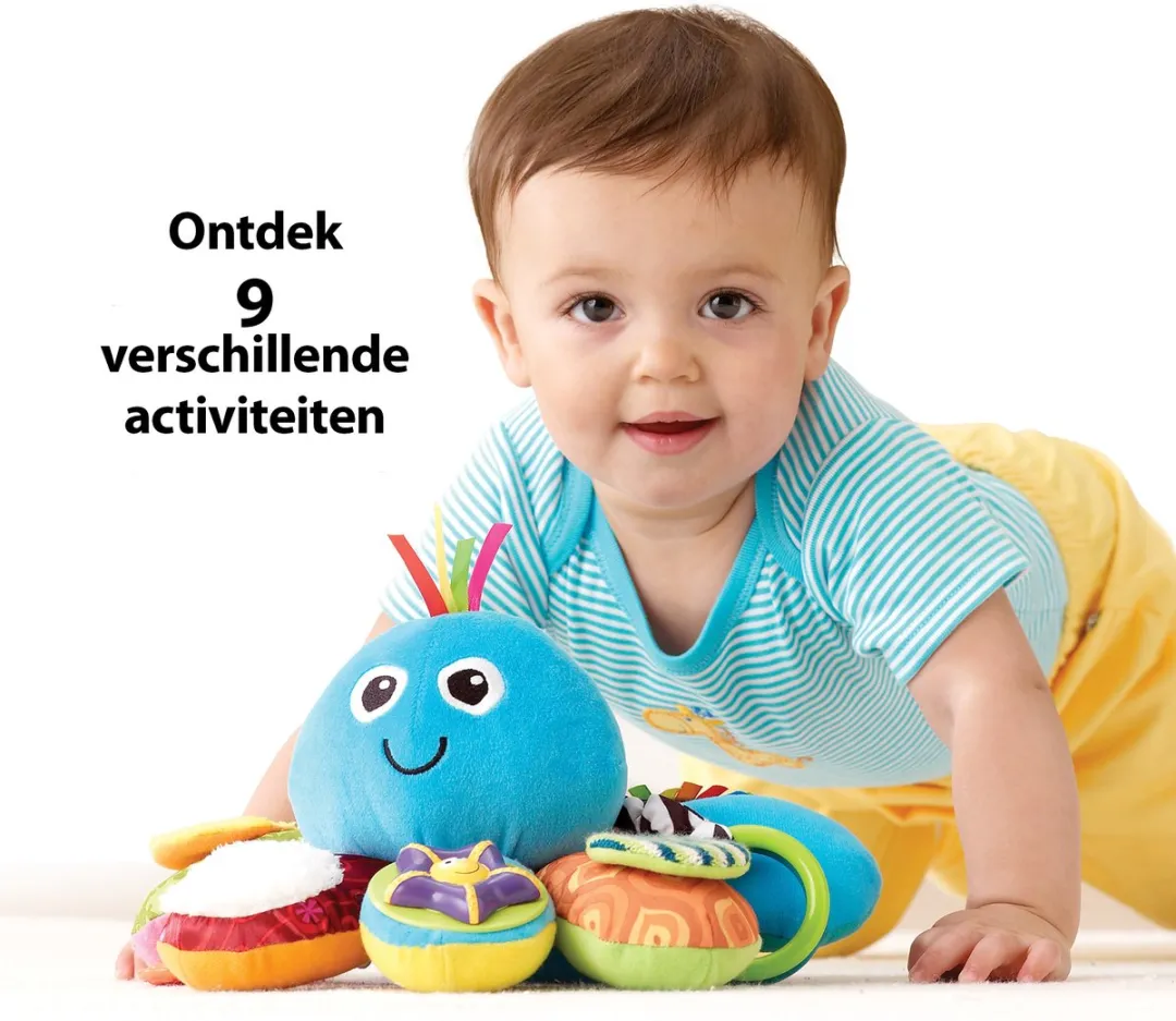 Lamaze Speelinktvis Educatief Babyspeelgoed - Blauw