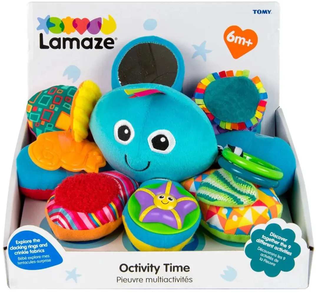 Lamaze Speelinktvis Educatief Babyspeelgoed - Blauw