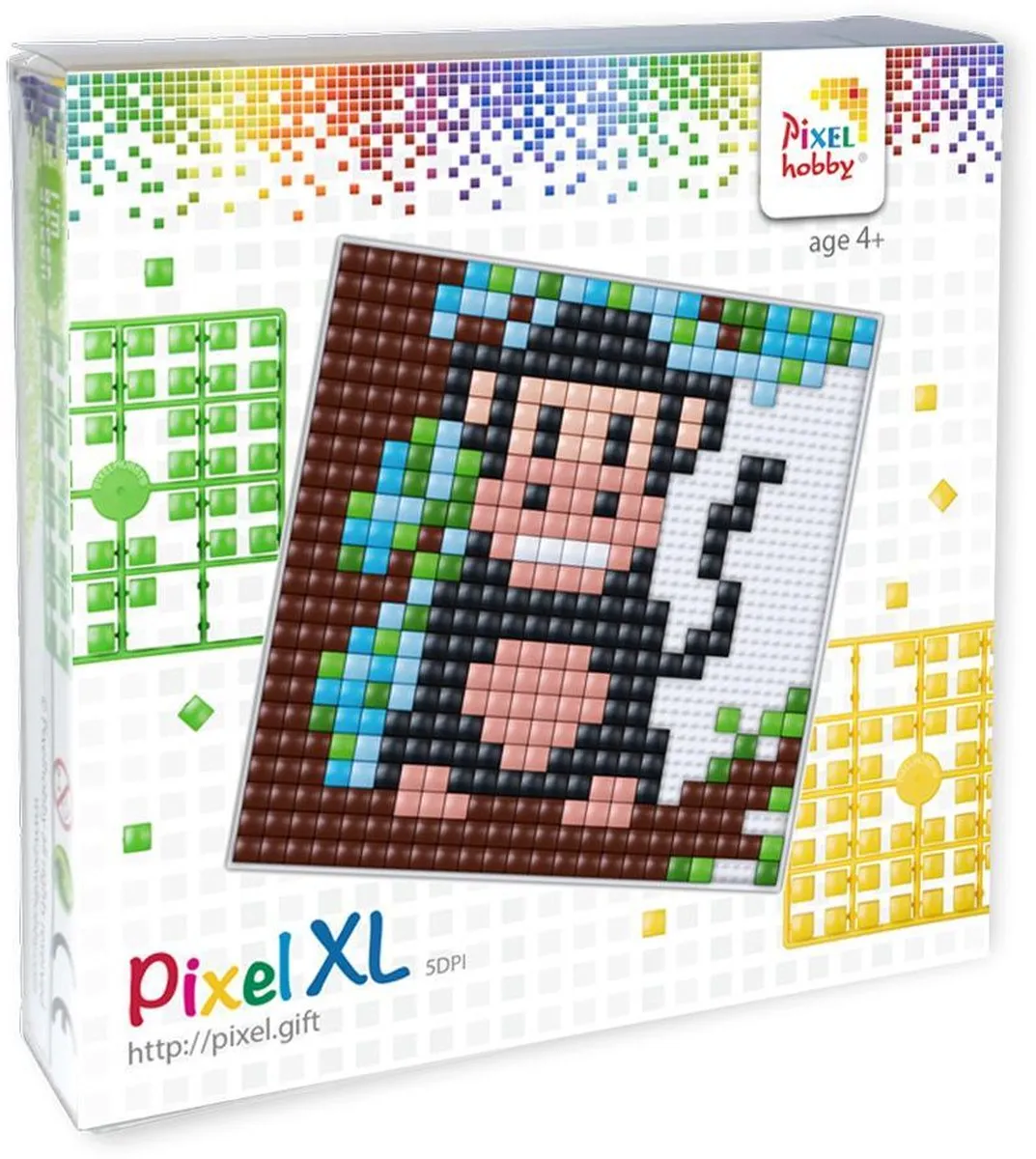 PixelHobby Pixel XL Set Baby Aapje - 960 Pixels