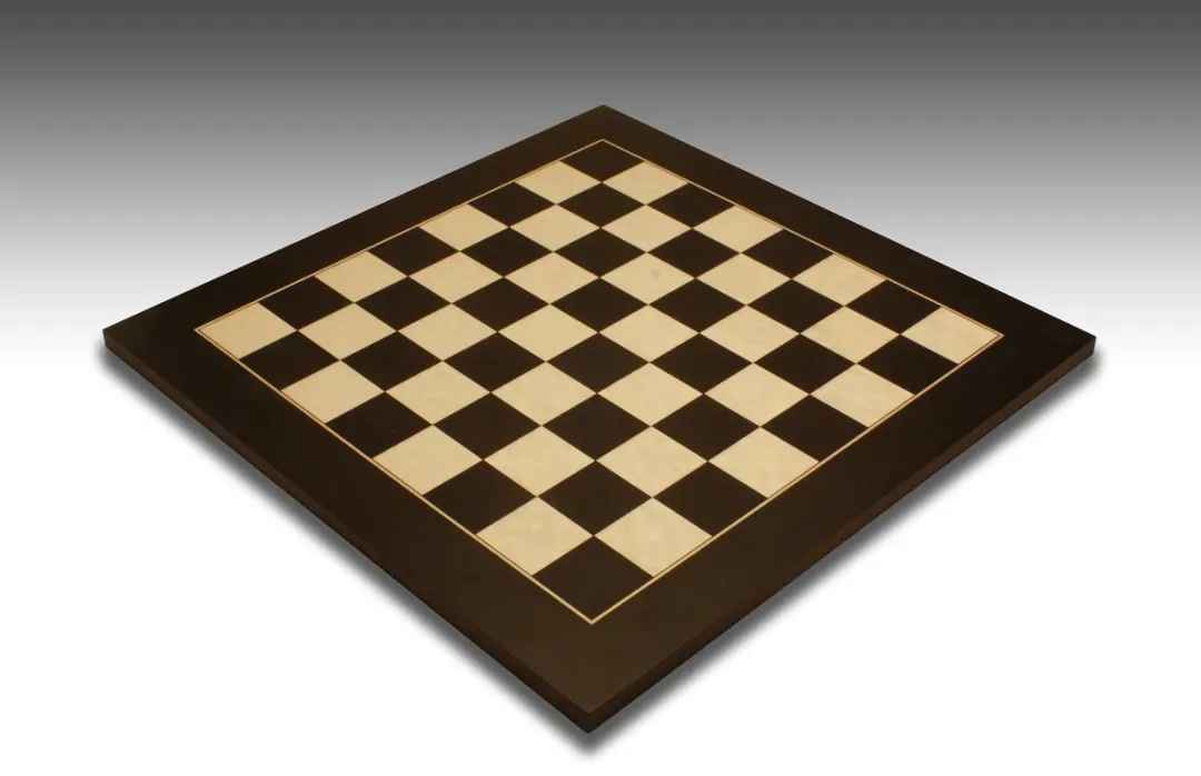 HOT Games Schaakbord 50cm - 662004 - Zwart/Ahorn