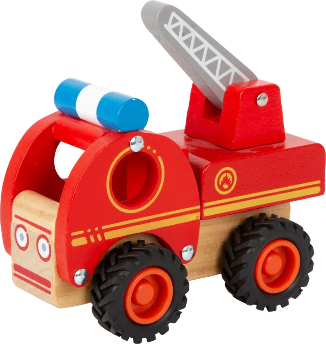 Small Foot Houten Brandweerwagen met Ladder 11075 - Rood - afbeelding 6 van 6