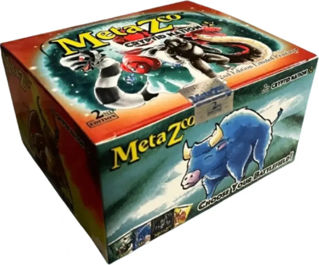 MetaZoo Games Cryptid Nation 2nd Edition Booster Display - 36 packs