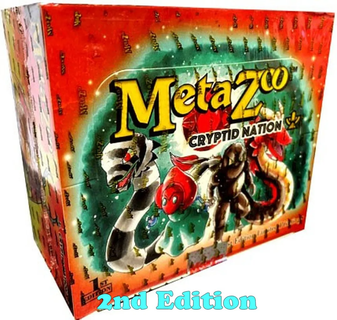 MetaZoo Games Cryptid Nation 2nd Edition Booster Display - 36 packs