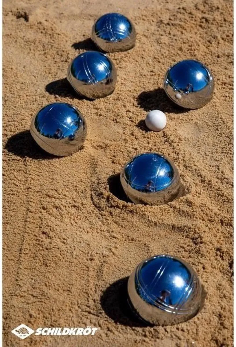 Schildkröt Petanqueset - Staal - Multicolor