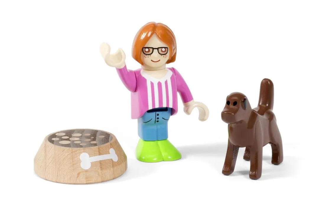 BRIO Kind met hond 33952 - Multicolor