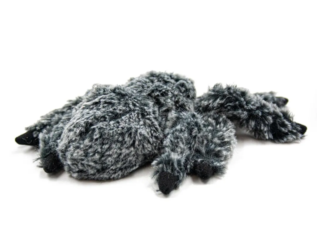 PIA Soft Toys Knuffel Vogelspin - Zwart - 13 cm