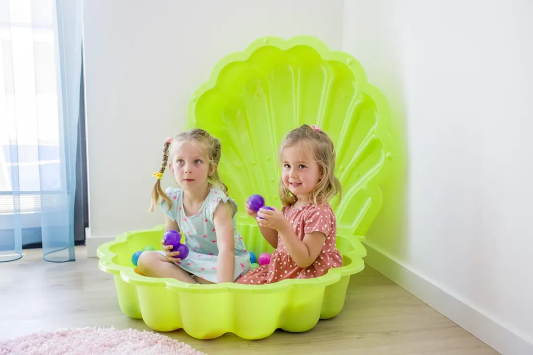 Paradiso Toys Zandbak Zand & Water Schelp Set 2 - Groen