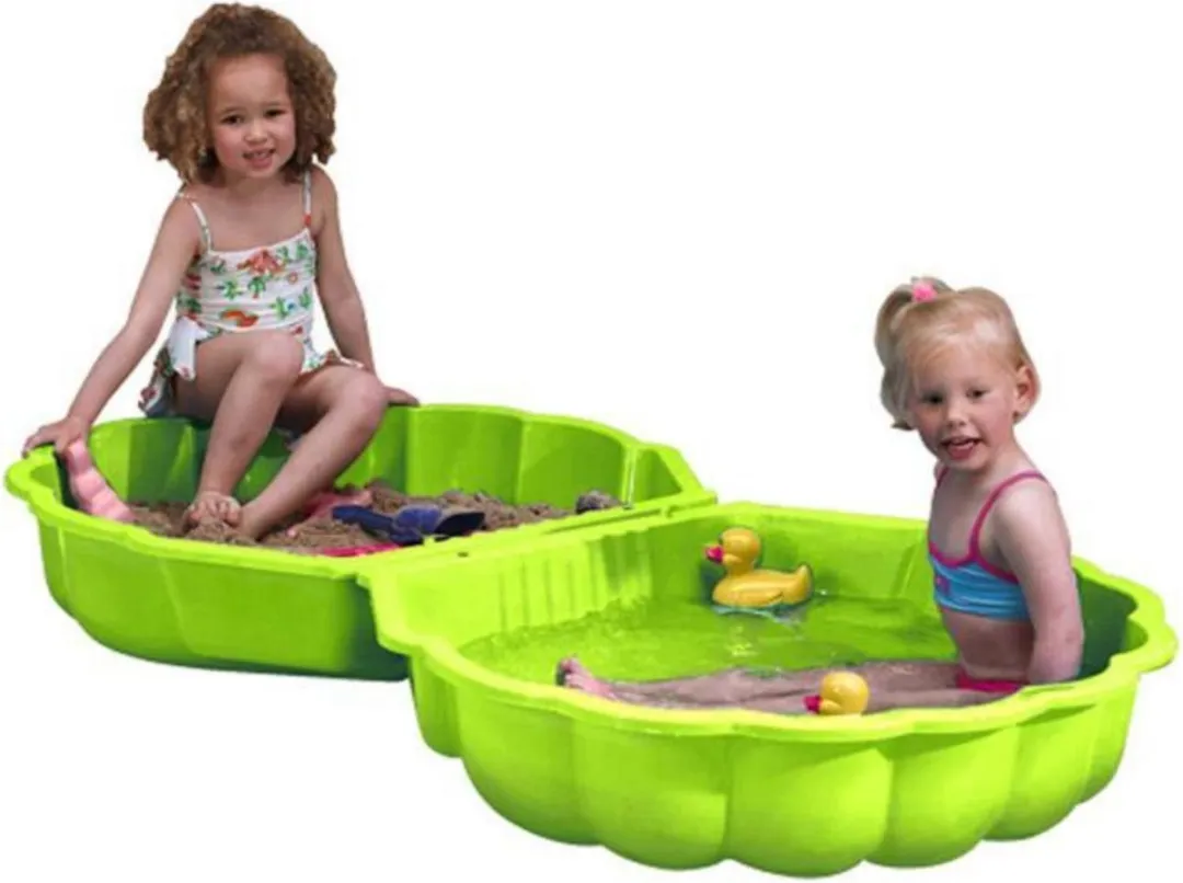Paradiso Toys Zandbak Zand & Water Schelp Set 2 - Groen