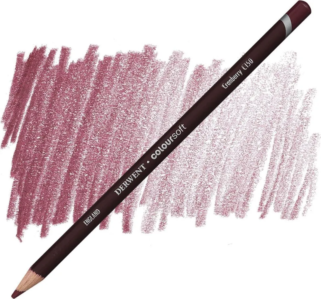 Derwent Coloursoft Potlood Cranberry C150