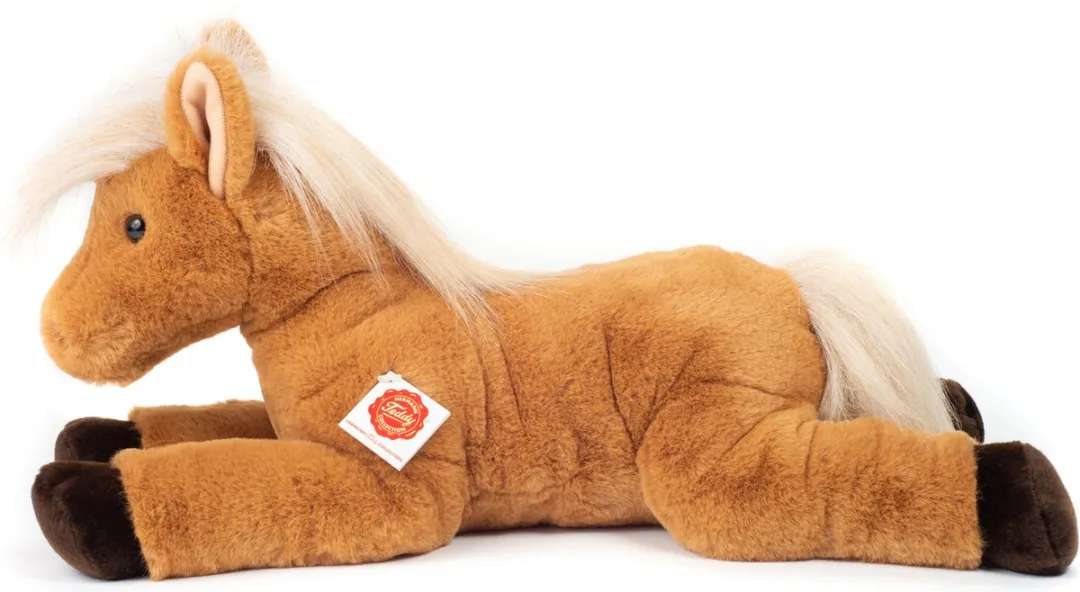 Teddy Hermann Knuffel Paard Liggend