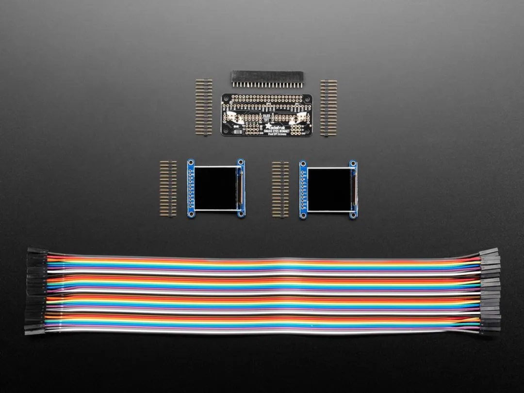 Adafruit 3813 Geanimeerde Ogen Bonnet voor Raspberry Pi