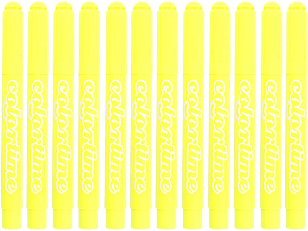 Colortime Stiften 5mm - Citroengeel - 12 Stuks