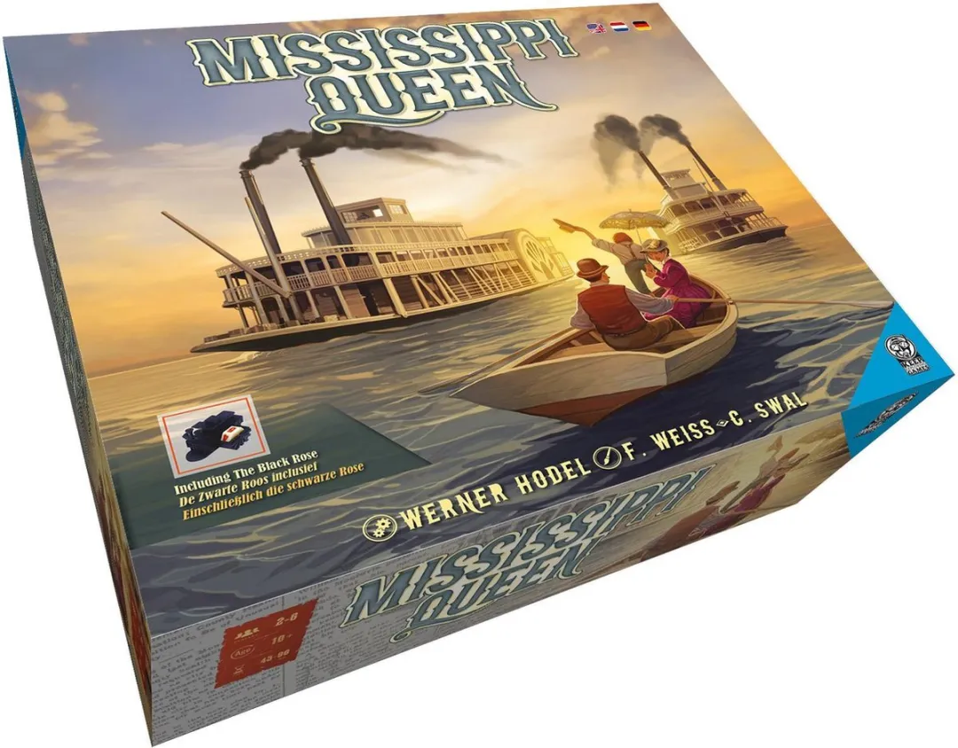 Mississippi Queen - bordspel - EN/DE/NL - Keep Exploring Games