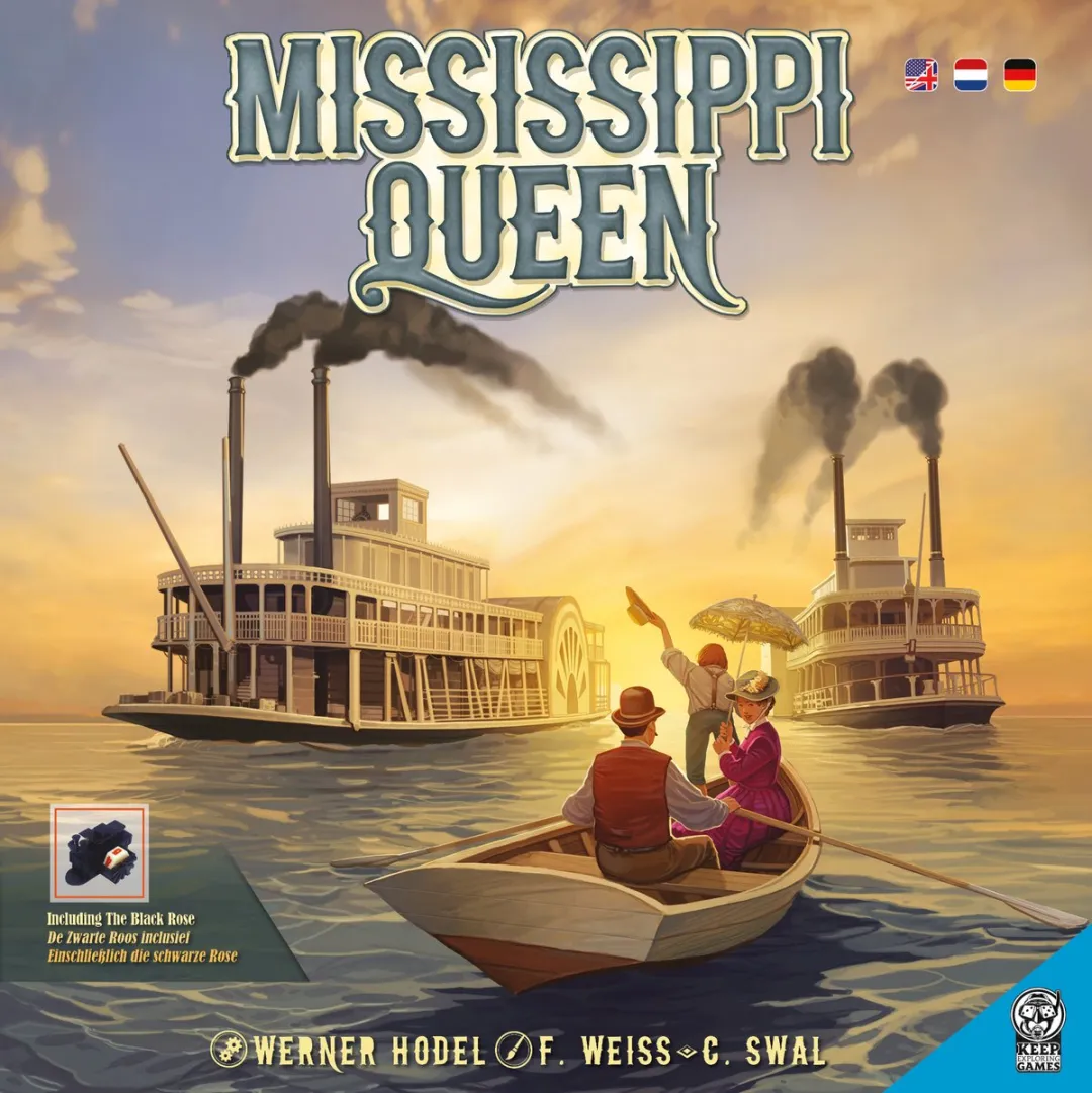 Mississippi Queen - bordspel - EN/DE/NL - Keep Exploring Games