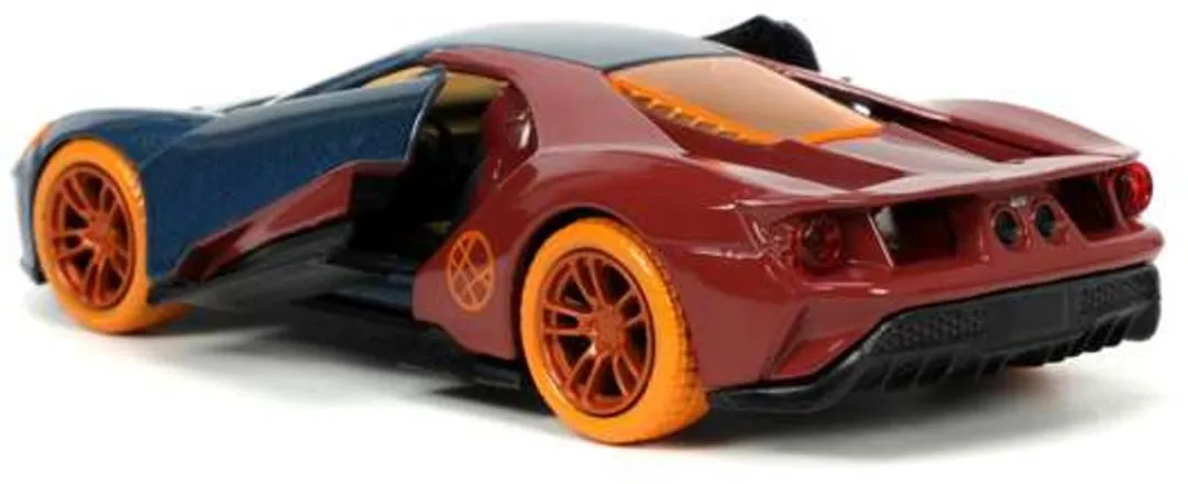 Jada Toys Marvel Dr Strange Ford GT 1:32 Speelgoedauto - Rood/Blauw/Oranje
