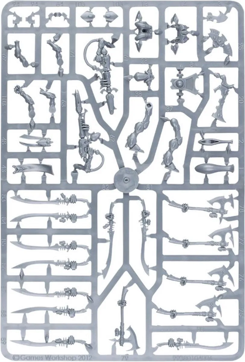 Games Workshop Warhammer 40.000 Craftworlds Wraithguard - 135 Onderdelen