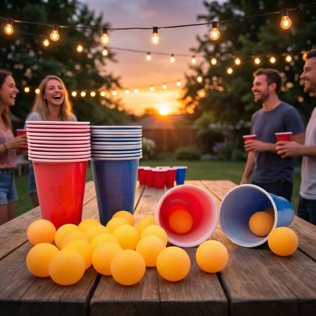 Eddy Toys Lifetime Beer Pong Starterset DS22698 - 48-delig