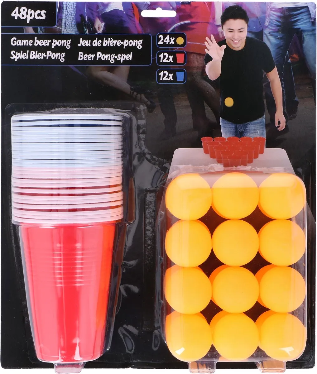 Eddy Toys Lifetime Beer Pong Starterset DS22698