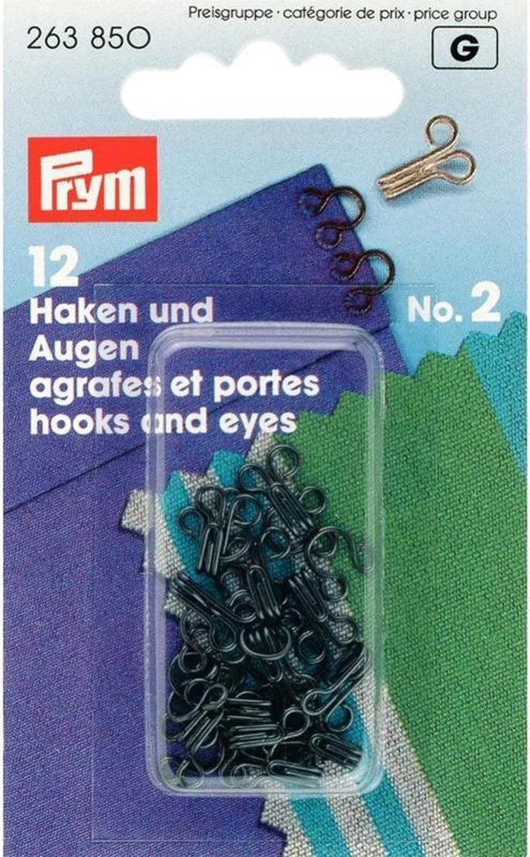 Prym Haken en Ogen No. 2
