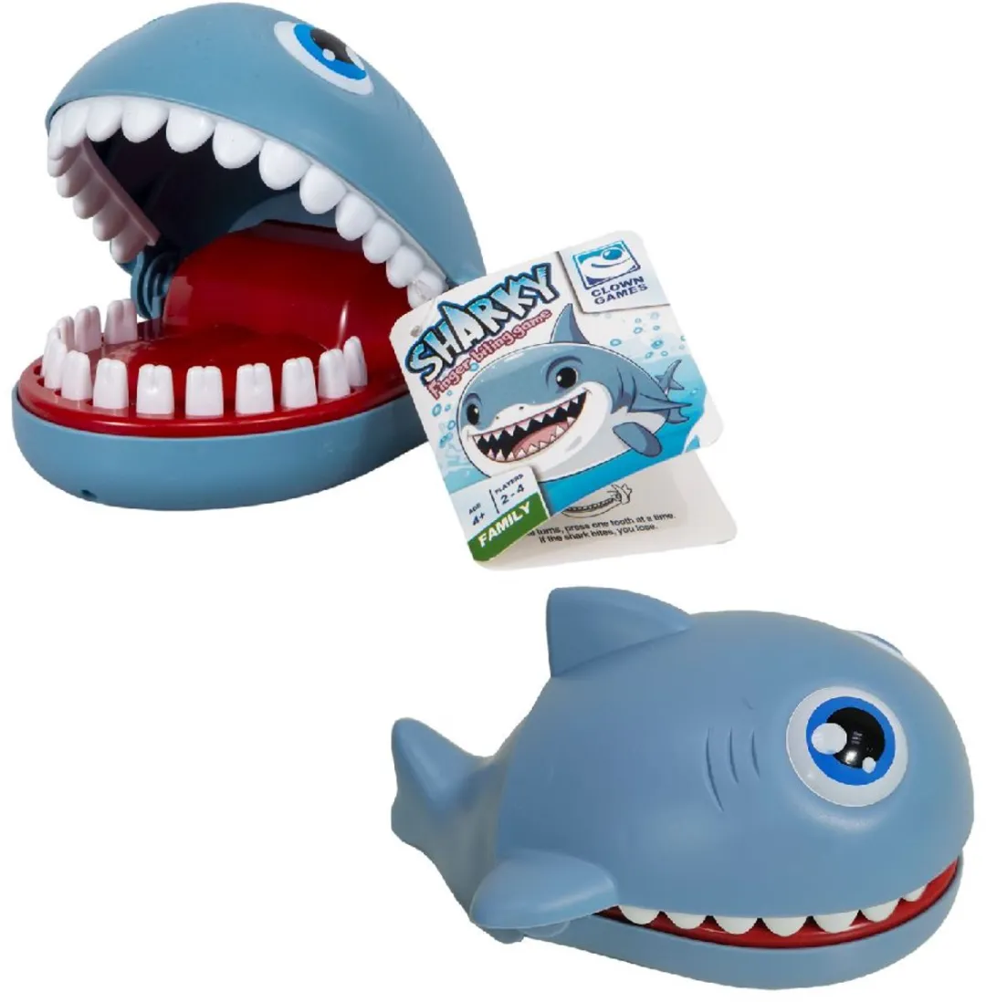 Clown Games Sharky Finger Bijtspel 2013036