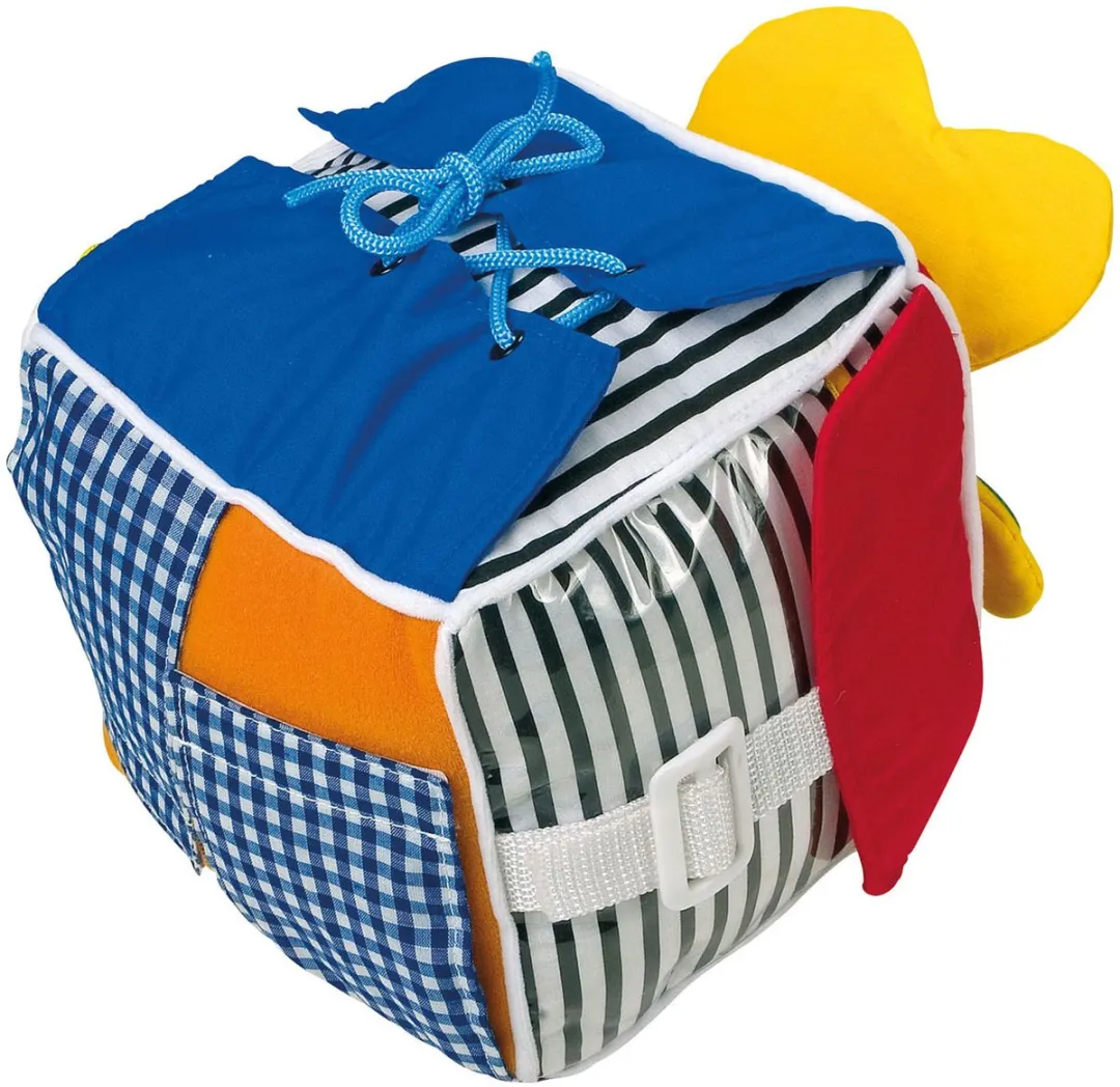 Small Foot Baby Kubus Natuur Pluche - 5515