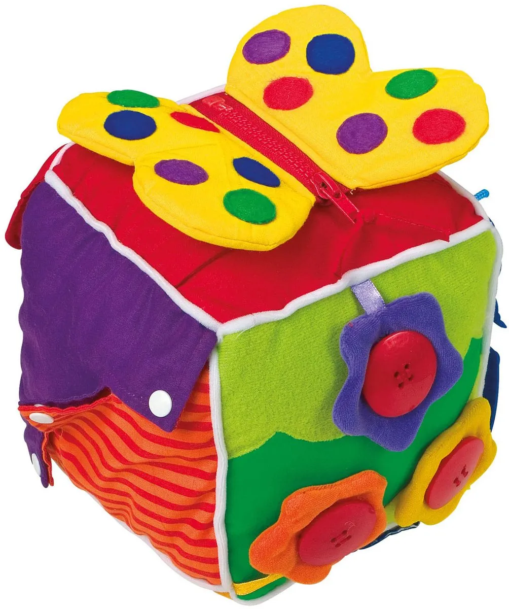 Small Foot Baby Kubus Natuur Pluche - 5515