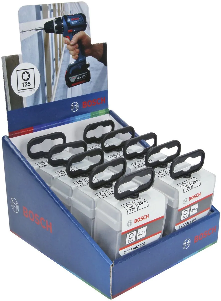 Bosch T25 Binnen-T Schroevendraaierdop 2607002800