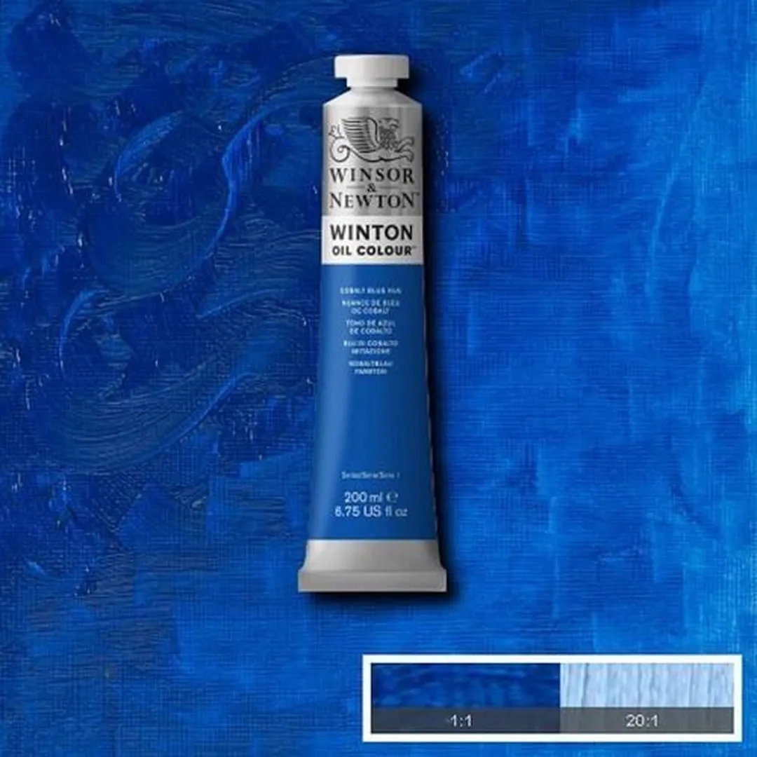 Winsor & Newton Winton Olieverf Cobalt Blue Hue 200ml