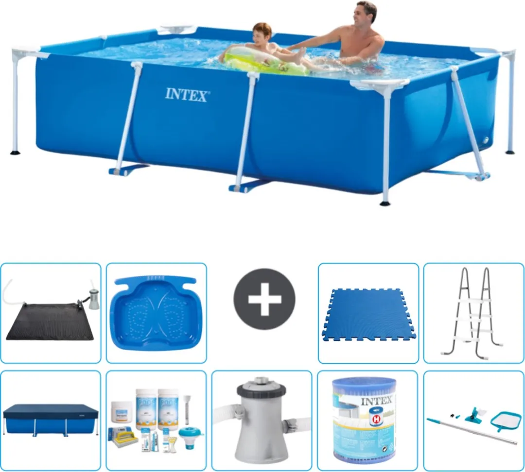 Intex 28271NP Rechthoekig Frame Zwembad 260x160x65cm